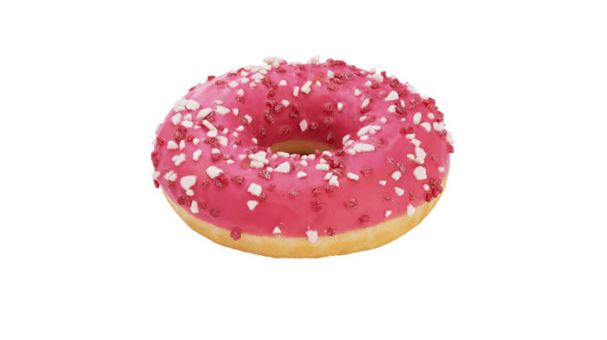 Bakehuset Donut m/Jordbærfyll | 71g