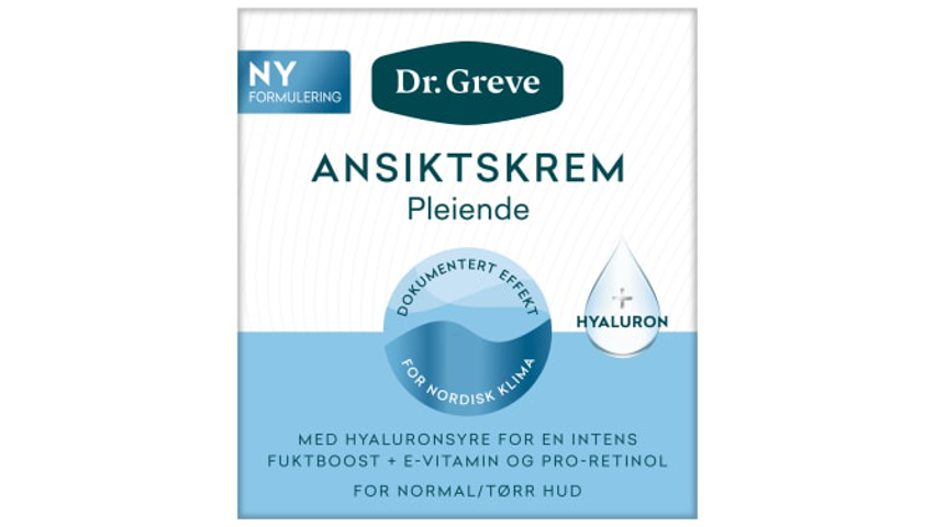 Dr. Greve Ansiktskrem Pleiende | 50ml