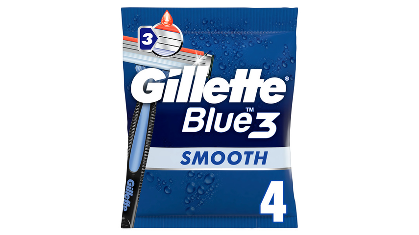 Gillette Blue 3 Smooth 4st