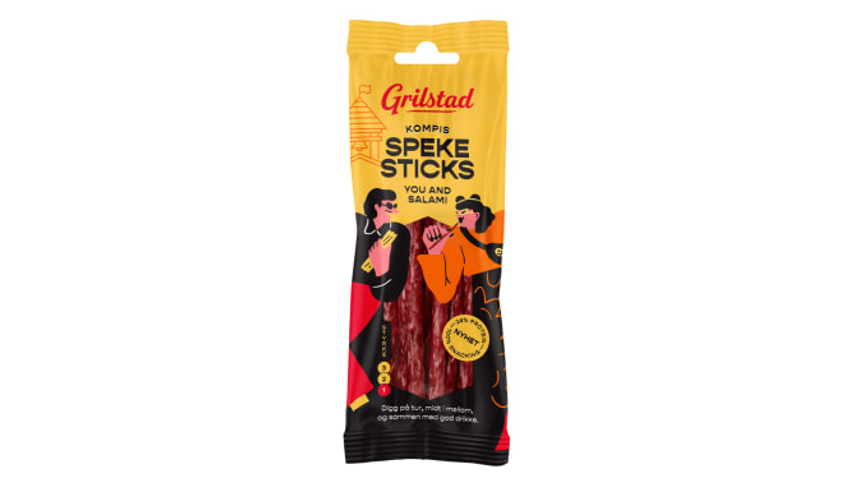 Grilstad Kompis Salami Spekesticks | 60g