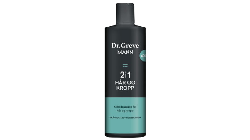 Dr. Greve Mann 2i1 Hår & Kropp | 400ml