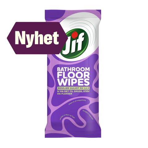 Jif Wipes Bathroom Floor | 15stk