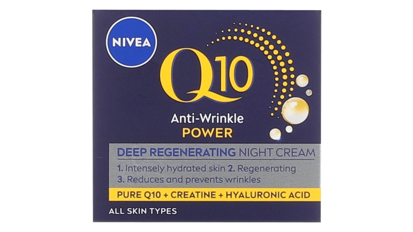 Nivea Nattkrem Q10 Anti-Wrinkle | 50ml