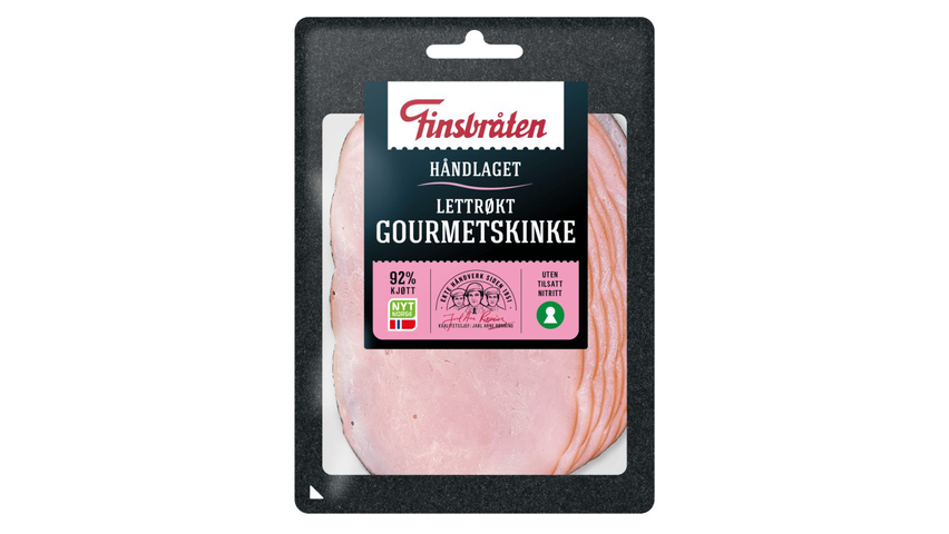 Finsbråten Gourmetskinke Lettrøkt | 90g