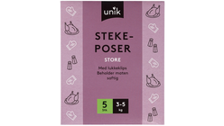 Unik Stekeposer m/Lukkeklips 3-5kg | 5stk