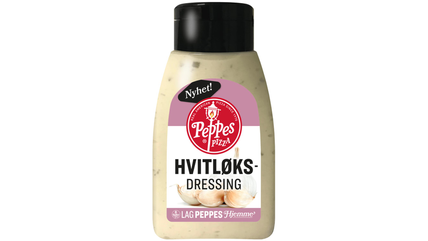 Peppes Pizza Hvitløksdressing | 200g