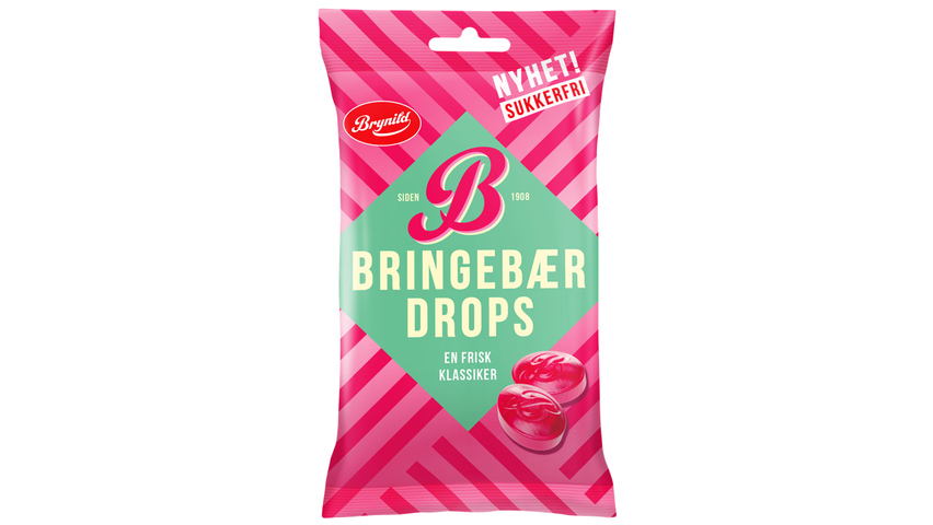 Brynild Bringebærdrops | 60g