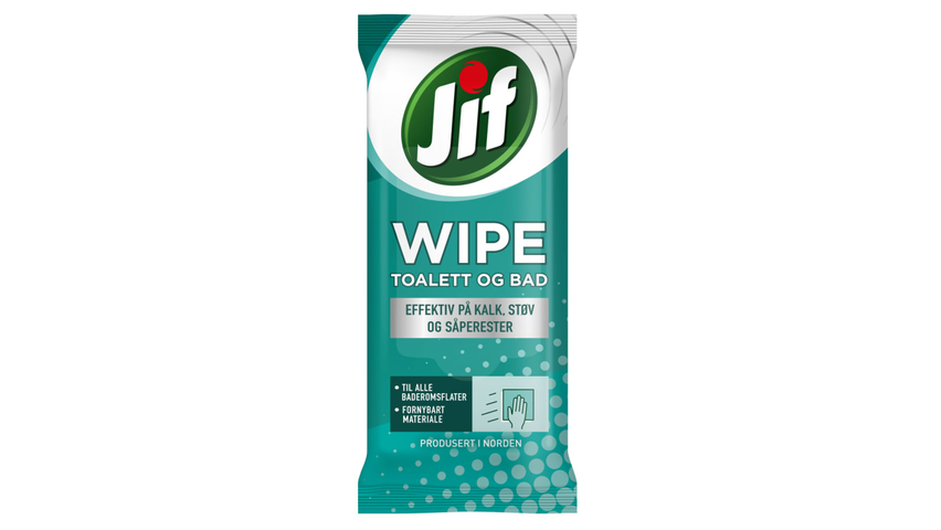 Jif Easy Wipe Toalett & Bad | 60stk