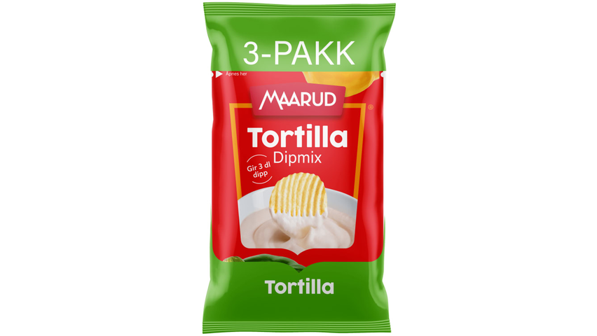 Maarud Dipmix Tortilla | 3pk 66g