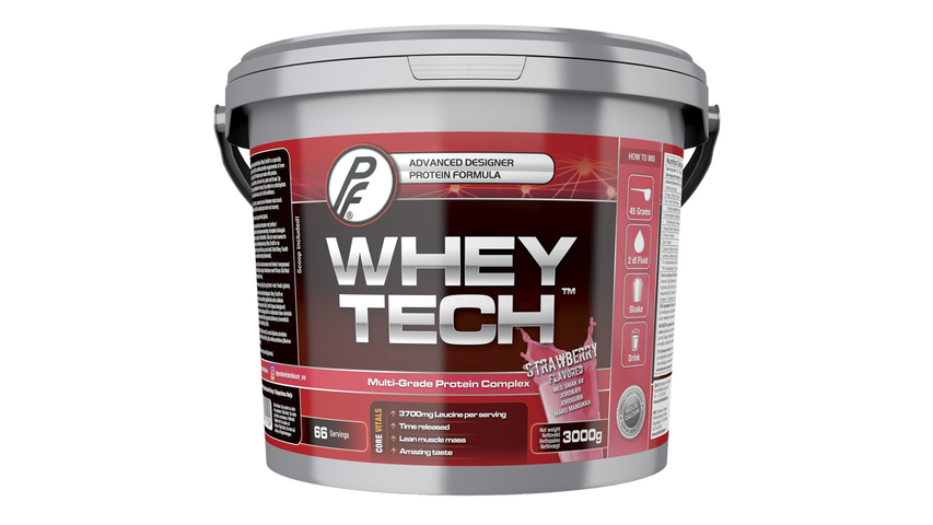 Proteinfabrikken Whey Tech Jordbær | 3kg