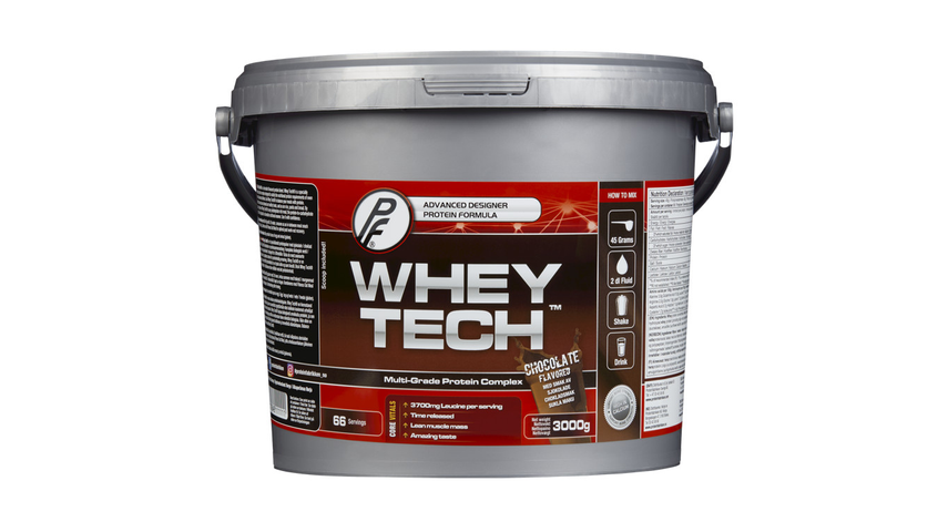 Proteinfabrikken Whey Tech Sjokoladepulver | 3kg