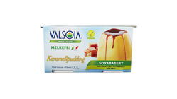 Valsoia Karamellpudding m/Saus Melkefri | 2 x 115g