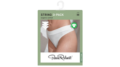 Truse String Bomull | Hvit 3pk S