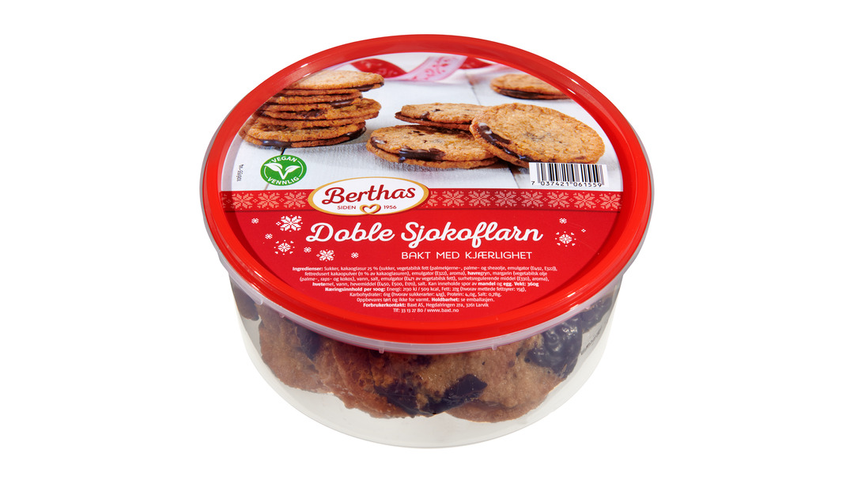 Berthas Sjokoflarn Doble | 360g