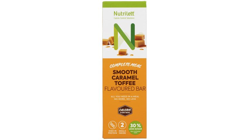 Nutrilett Bar Smooth Caramel 2pk | 114g