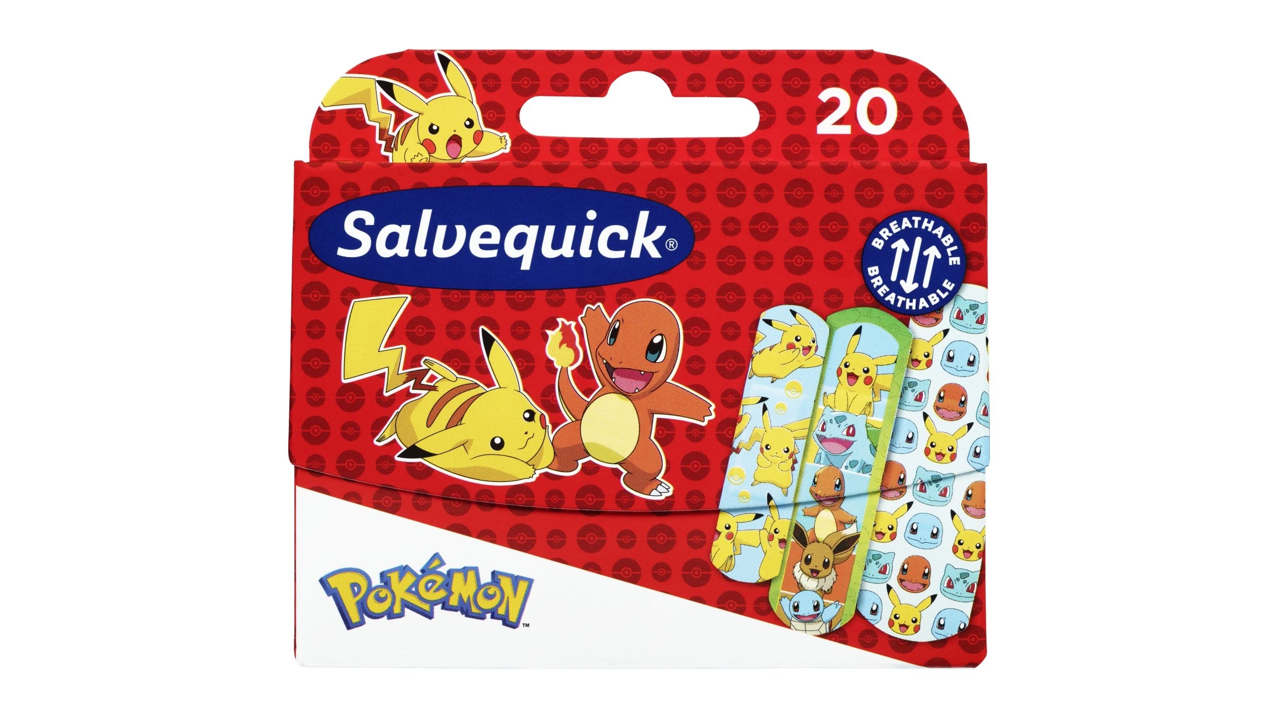 Salvequick Plaster Pokemon | 20stk