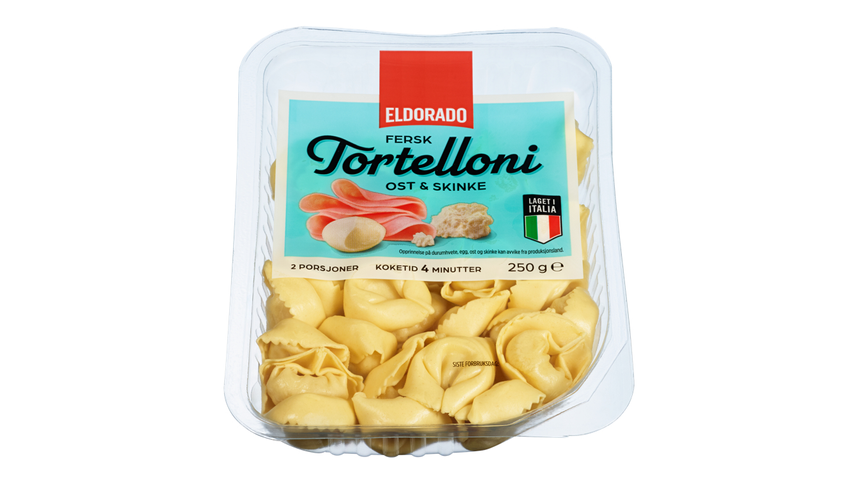 Eldorado Tortelloni Skinke & Ost | 250g