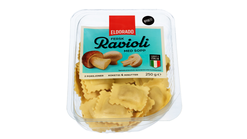 Eldorado Ravioli M/sopp | 250g