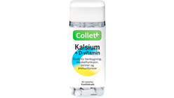 Collett Kalsium + D-Vitamin | 80stk