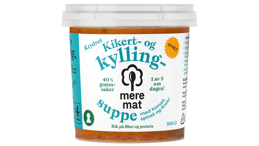 Mere Mat Kikert-& Kyllingsuppe | 500g