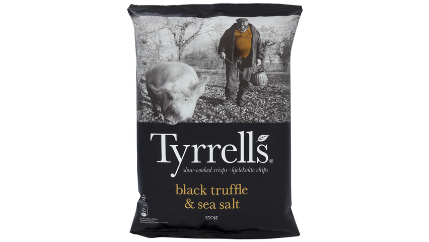 Tyrrells Black Truffle & Sea Salt | 150g