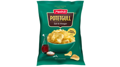 Maarud Potetgull Salt & Vinegar | 200g