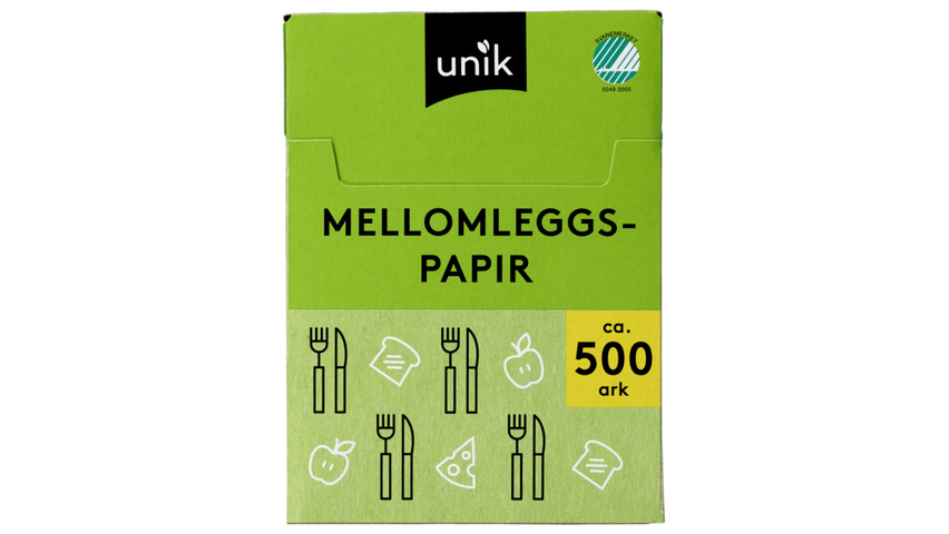 Unik Mellomleggspapir | 50ark