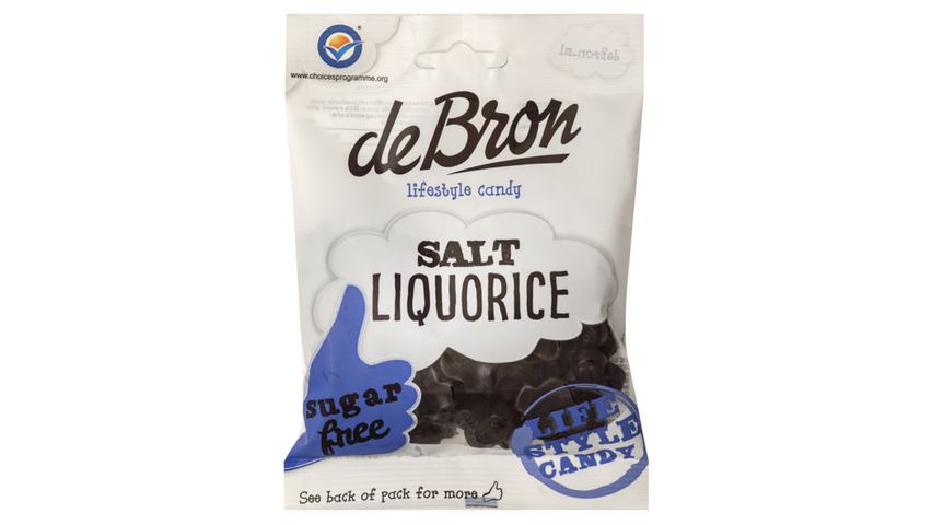 De Bron Salt Liquorice Sukkerfri | 100g