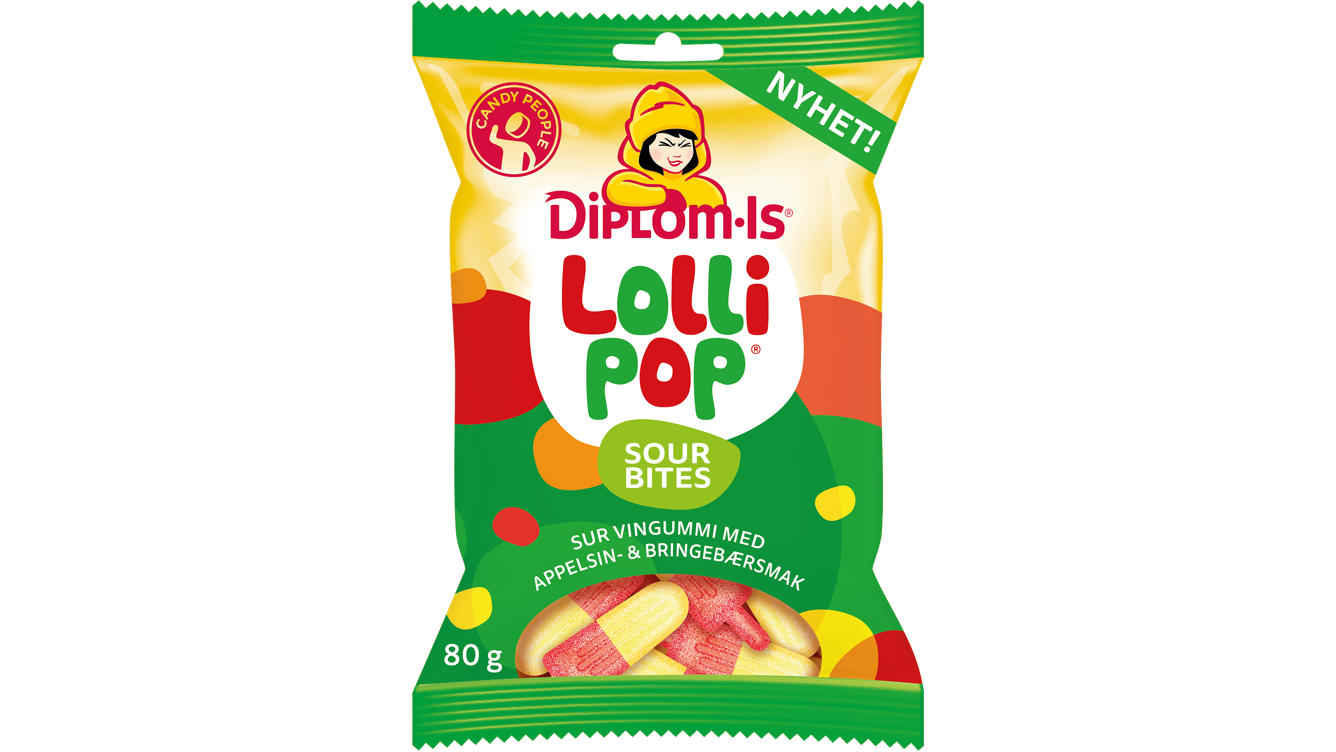 Candy People Lollipop Sour Bites | 80g