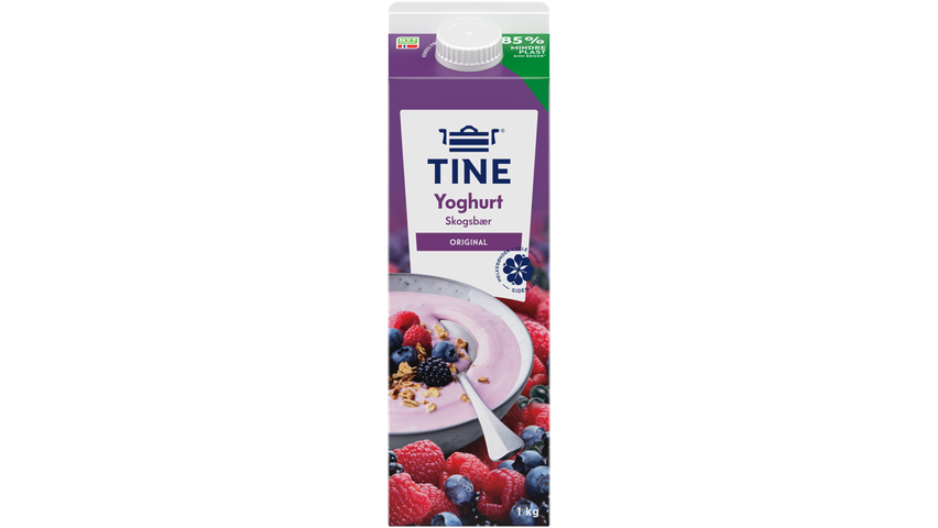 TINE Yoghurt Skogsbær | 1kg