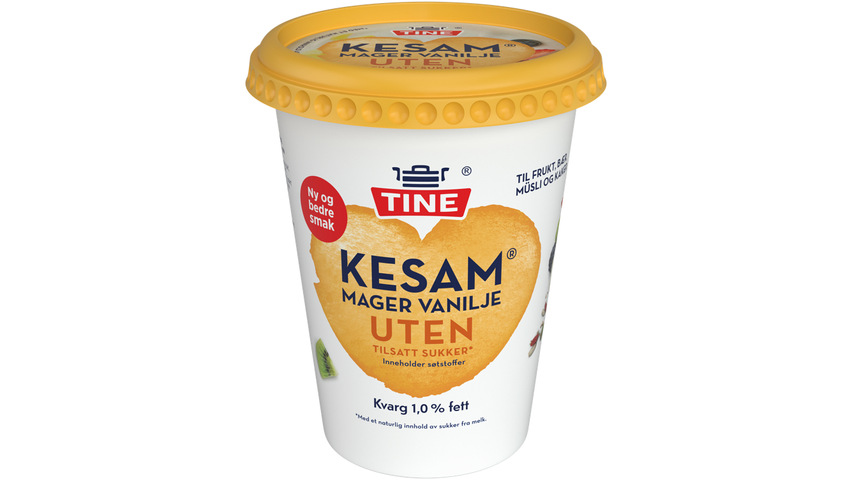 TINE Kesam Mager Vanilje UTEN | 420g