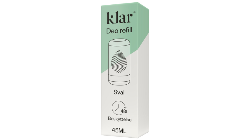 Klar Roll-on Antiperspirant Sval Refill | 45ml