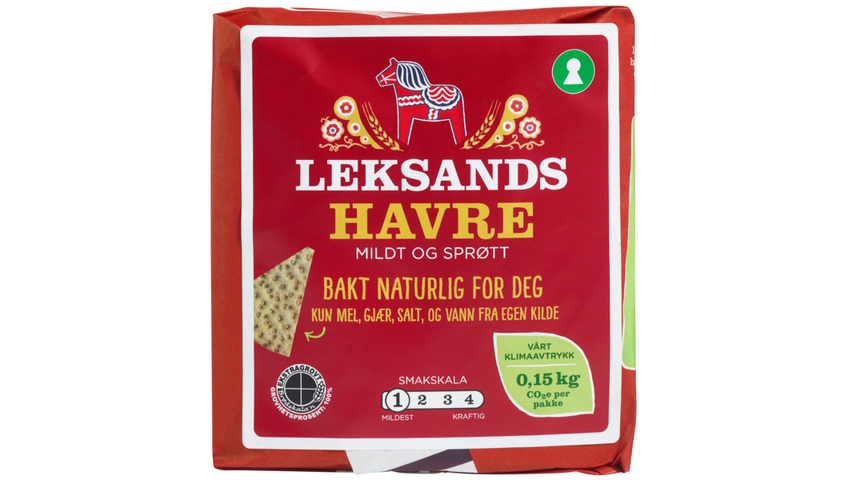 Leksands Knekkebrød Havre | 200g