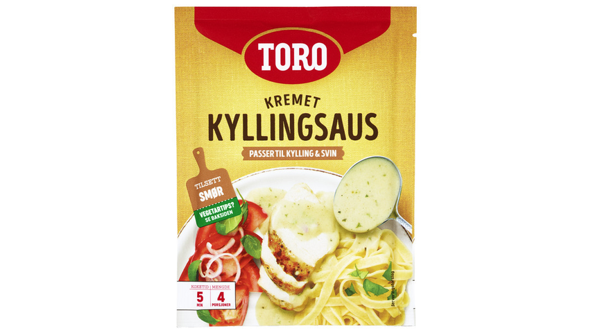 Toro Kyllingsaus Kremet | 36g