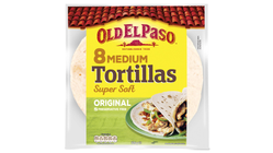 Old El Paso Tortillas Medium Super Soft 8pk | 326g