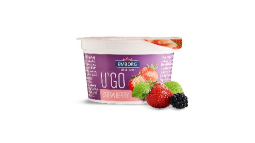 Emborg U'Go Strawberry Fruit Yogurt 100g delivery in the Philippines ...