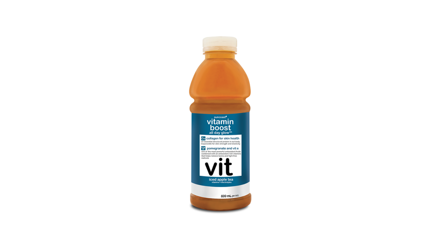 Vitamin Boost Iced Apple Tea All Day Glow 600ml