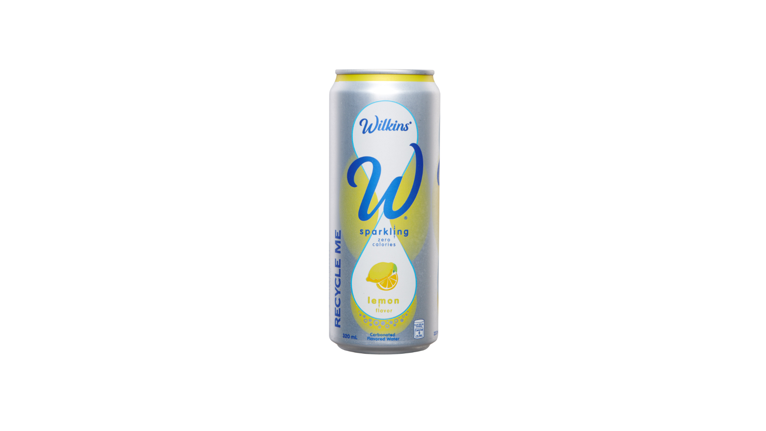 Wilkins Sparkling Water Lemon 320ML In Can delivery in the Philippines