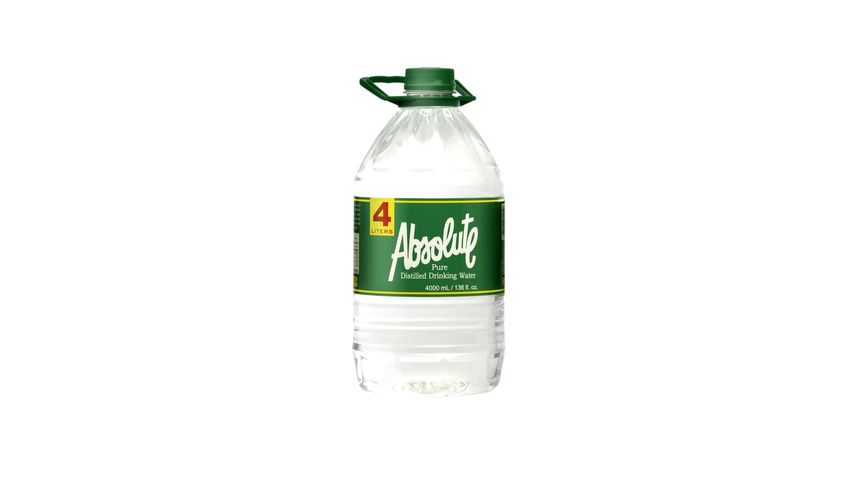 Absolute Distilled Water 4L delivery in the Philippines | foodpanda