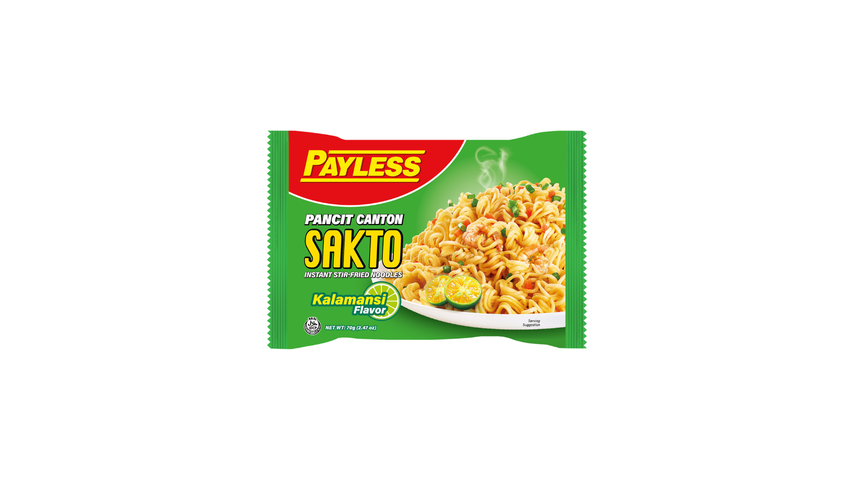 Payless Sakto Pancit Canton Kalamansi 70g