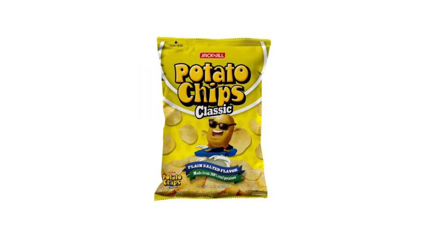 Potato Chips Classic Plain Salted Flavor 60g delivery in the ...