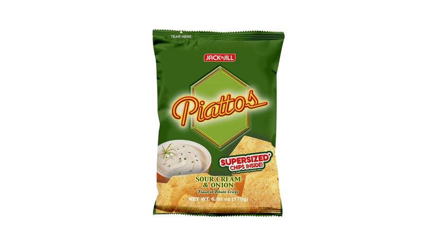 Piattos Sour Cream & Onion 170G delivery in the Philippines | foodpanda