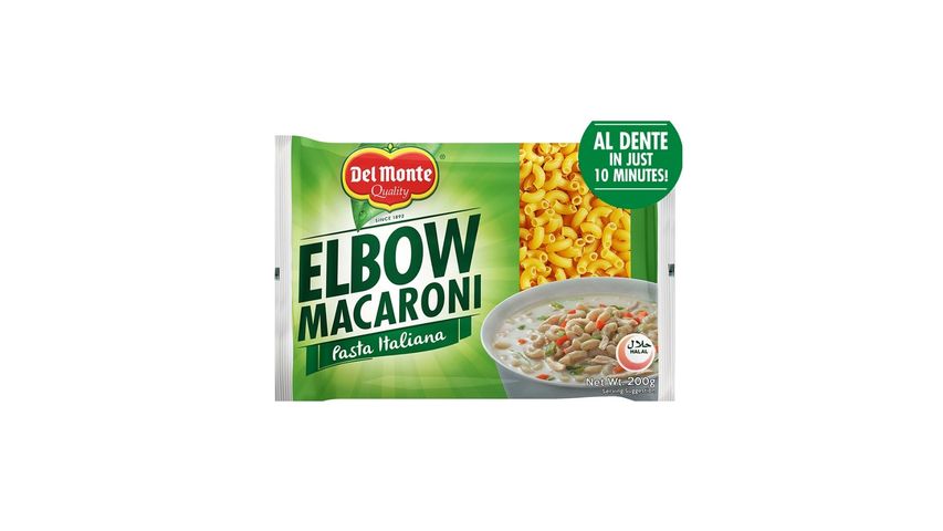 Del Monte Elbow Macaroni Pasta 200g