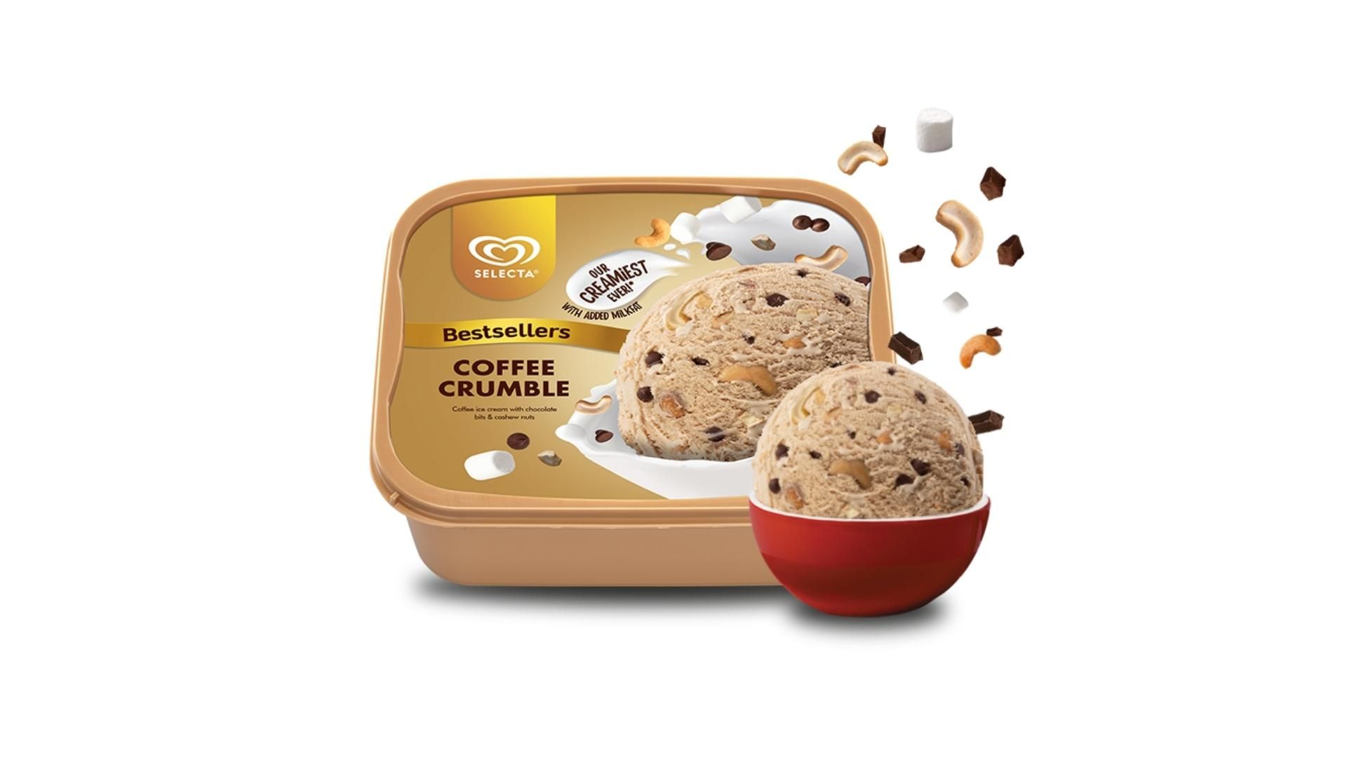 Selecta Ice Cream creation coffee crumble 1.5l (4800086035943)