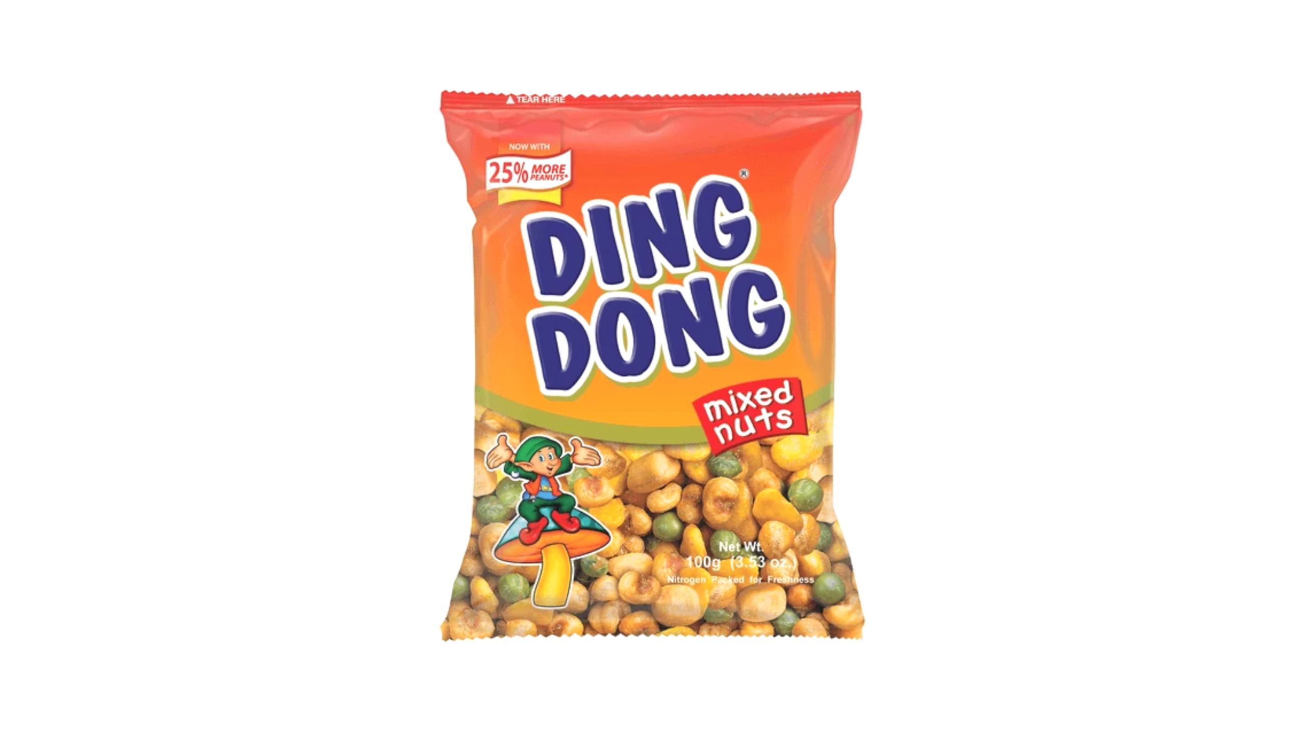 Buy Ding Dong Mixed Nuts 100g from Pandamart Alabang online on foodpanda