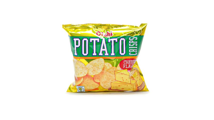 Oishi Potato Crisps Cheese Flavor 50G delivery in the Philippines