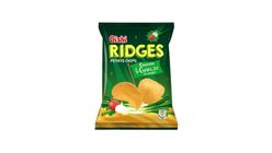 Oishi Ridges Onion & Garlic Flavor 60G