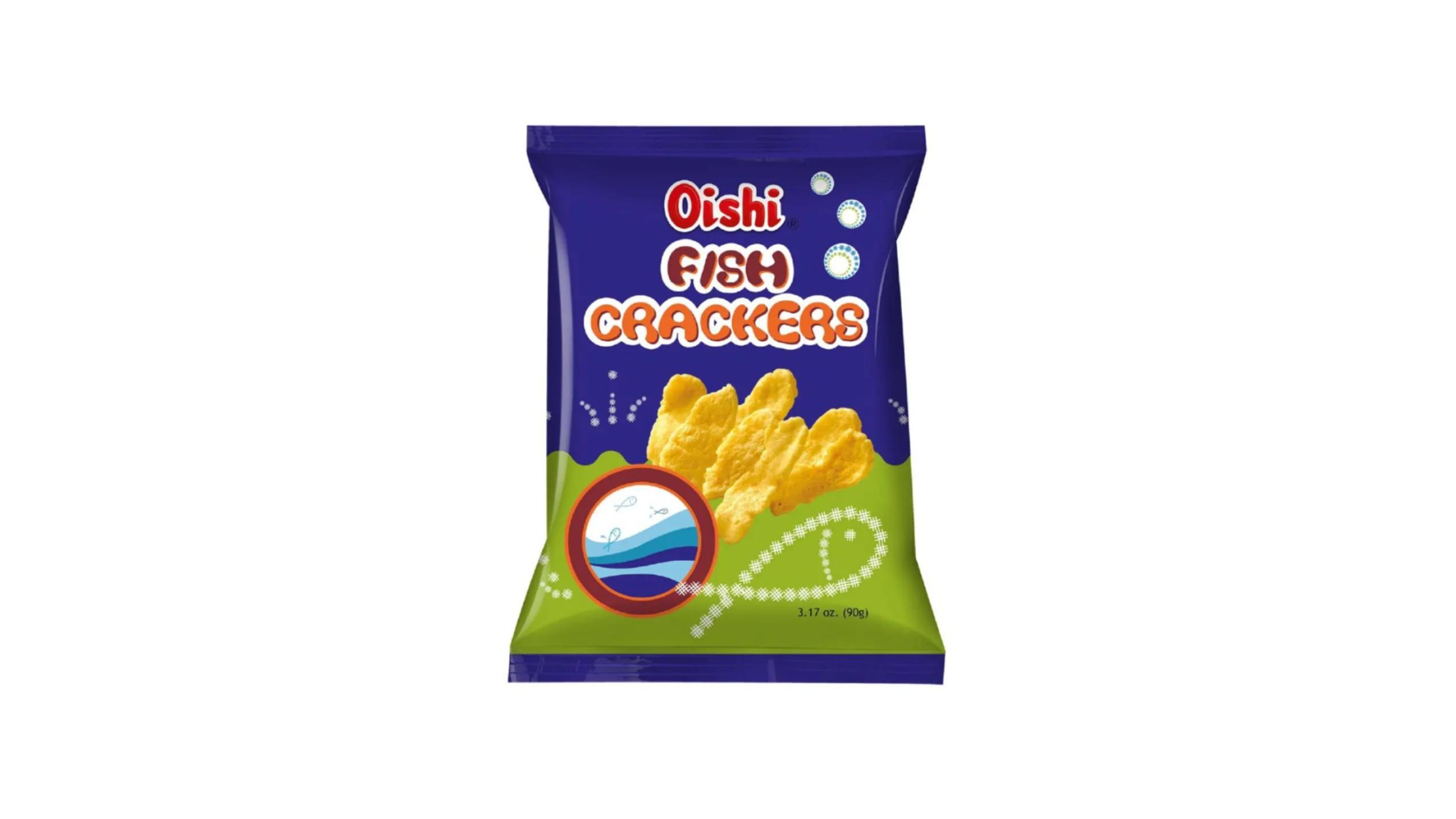 Liwayway Oishi Fish Crackers 90G delivery in the Philippines | foodpanda