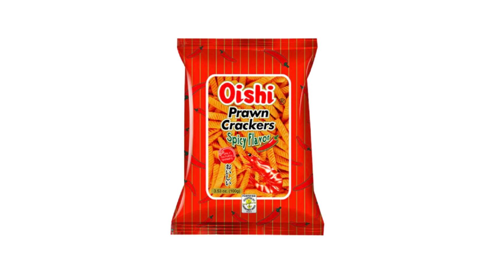 Oishi Prawn Crackers Spicy Flavor 90G delivery in the Philippines ...