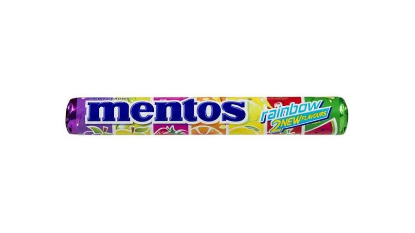 Mentos Rainbow Roll 37.5G delivery in the Philippines | foodpanda
